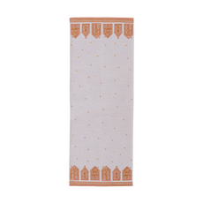 LCW HOME 刺繡桌旗 67%聚酯纖維, 45 x 120cm, 薑餅屋 粉色, 1條