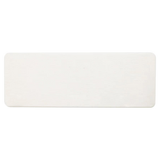 收納王妃 素面珪藻土洗漱墊 24 x 8 x 0.9cm, 1個, 白色