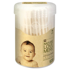 NATURE LOVE MERE 幼兒棉花棒 外用, 100入, 5盒