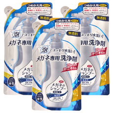 SOFT99 眼鏡除菌清潔液 潔淨無香補充包, 160ml, 3包