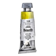 MaIMeRI 美利 管狀水彩 S1 116 PRIMARY YELLOW, 1色, 12ml