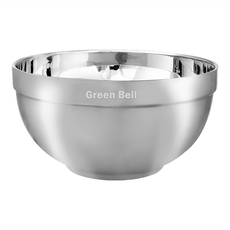 Green Bell 綠貝 316不鏽鋼雙層隔熱白金碗13.5cm, 單一顏色, 1組