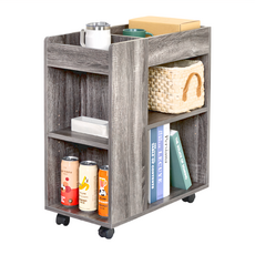 CHIFUN SENHUO 祈樂森活 沃克收納推車, 灰橡木色, 1個