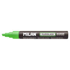 MILAN 玻璃彩繪擦擦筆 21.3g, 綠色, 1支