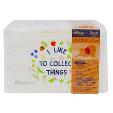 Skater 口罩收納盒 21 x 11 x 13cm, 維尼花園, 1個