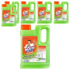 威猛先生 地板清潔劑 清潔芳香升級 溫和近皮膚pH值 x 6瓶, 2L, 6桶