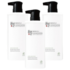 OUR FAMILY 一家人 益生菌植敏柔順護髮膜, 天然植物提取 修復受損髮, 添加摩洛哥護髮油, 10種無添加, 500ml, 3瓶