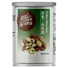 fresh grains 長青穀典 香蔥三味堅果, 80g, 1罐
