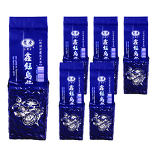 龍源茶品 鑫龍源 南投鹿谷鑫鈺醇秀迎香高山烏龍杉林溪茶葉 附提袋, 1組, 150g, 6包