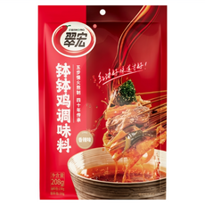 翠宏 缽缽雞用調味料, 1個, 208g