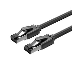 VEnTIOn 威迅 Cat.8雙屏蔽低煙無鹵網路線, 黑色, 5m, 1條