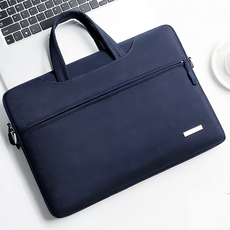 電腦包 藏青色 手提電腦保護包, 12~13.3吋(36 x 26cm), 1個
