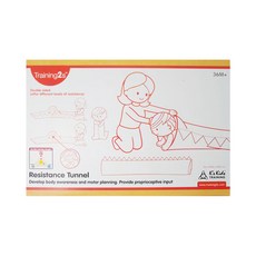 K's Kids 奇智奇思 感統隧道, 36個月以上適用, 1個, 紅色