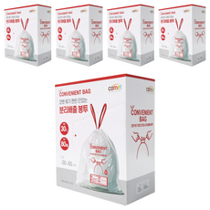 comet 輕鬆綁拉繩垃圾袋 65 x 50cm, 30L, 5盒