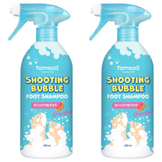 Tamsaa 足部沐浴泡泡 葡萄柚尾酒香 400ml, 2瓶, 1入