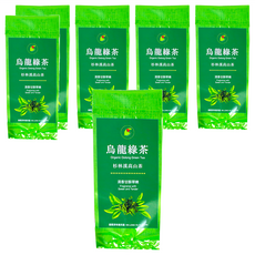 龍源茶品 鑫龍源 杉林溪清香甘醇翠嫩有機茶烏龍綠茶葉, 1組, 6包, 50g