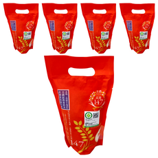 美濃農會 美濃區農會白米 高雄147, 1kg, 5包, CNS二等