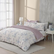 鴻宇寢飾 Hong Yew Bedding 300織薄被套 台灣製 羅安思, 雙人(180 x 210cm)