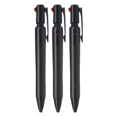 PILOT 百樂 LEGNO 2+1按鍵式多功能筆, 黑色, 3支