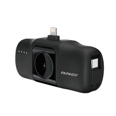 PAPAGO 隨行膠囊行動電源 5000mAh, PBF-17, 黑色