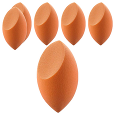 espoir 艾絲珀 斜角美妝蛋, 橘色, 6個