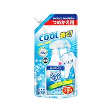 Hakugen 白元 衣物涼感噴霧補充包, 280ml, 酷涼感, 除臭, 薄荷, 1包