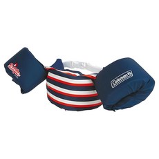 Coleman 手臂型浮力衣 CM-27873 兒童游泳安全裝備, 海軍藍, 1入