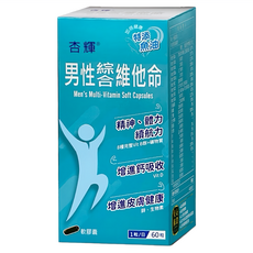 Sinphar 杏輝醫藥 男性維他命軟膠囊, 60顆, 1罐