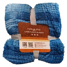 FAmILyLIFE 生活 輕奢極柔安哥拉兔絨和羊羔絨雙面複合特重保暖被毯