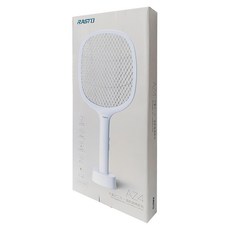 RASTO AZ4 充電式二合一滅蚊器捕蚊拍 R-ARD004, 白色