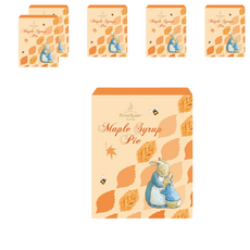 PETER RABBIT 比得兔 楓葉派 口感輕盈多層次 薄脆爽口千層酥皮點心 楓糖口味 葉子造型, 145g, 6盒