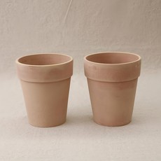 ENVIE CASA Vaso Alto 標準花盆, 淺咖色, 2個