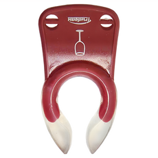 Trudeau 酒杯夾 ABS塑料 TPR橡膠 通過洗碗機並保持乾燥, 紅色, 1個