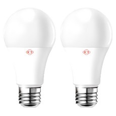 旭光 超高效能LED球泡燈 8W, 晝光色, 2個