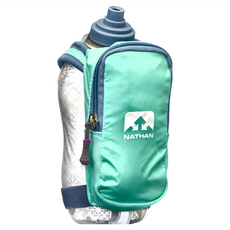 NATHAN SpeedDraw反光手握壺 535ml 尼龍材質 不含BPA, 湖水, 1個