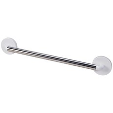 YOSHIKAWA 吉川 磁吸可伸縮晾衣架 Mag-On 807 白色 免釘安裝, 285~430 x 38 x 45mm