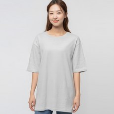 CARET Relax 貼身圓領上衣 S, 灰