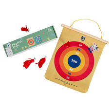 BS Toys 雙面磁性標靶 安全磁性飛鏢兒童玩具, 黃色 + 紅色, 37.4 x 4 x 9cm, 1盒