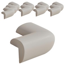 FANCY LIFE L型防撞護角, 灰色, 10個