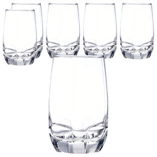 Ocean Glass 冰飲杯 415ml 玻璃杯, 透明, 6個