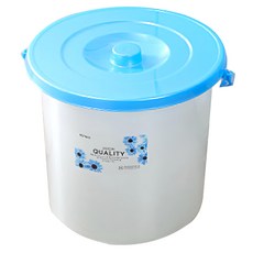 BK 花語附蓋水桶 C-122 大, 12L家用清潔水桶, 1個