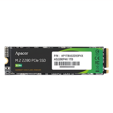 Apacer 宇瞻 M.2 2280 PCIe SSD固態硬碟 AS2280P4 PCIe Gen3 x4 1TB 超小機身設計, AS2280P4X