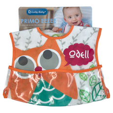 Lucky Baby 口袋式圍兜 - 小貓頭鷹 (S190), 1件, 1件