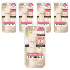 MEISHOKU 明色 MoistLabo保濕遮瑕精華BB霜 SPF50+ PA++++ (01自然), 01 白皙色, 30g, 5條