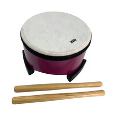 OPPA 奧福樂器 兒童地鼓 + 鼓棒2支 紫色, 1組, OF167-2