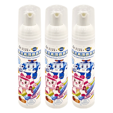 oh care 歐克威爾 兒童含氟護齒慕斯 波力 蘋果, 100ml, 3條