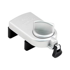 GUARD 兒童安全鋁窗落地門鎖 大確保環型 Set 2, 適用軌距2.8~5.3cm, 鋅合金材質, 1組