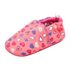 手工防滑嬰兒學步鞋 精梳棉+PVC材質