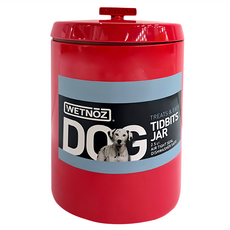 WETNoZ 點心罐, 寵物零食罐, 氣密防潮, 桃紅色, 1個