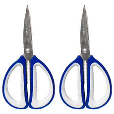 金字塔 白鐵剪刀, 雙色, 2支